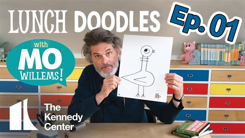 lunch Doodles with Mo Willems!